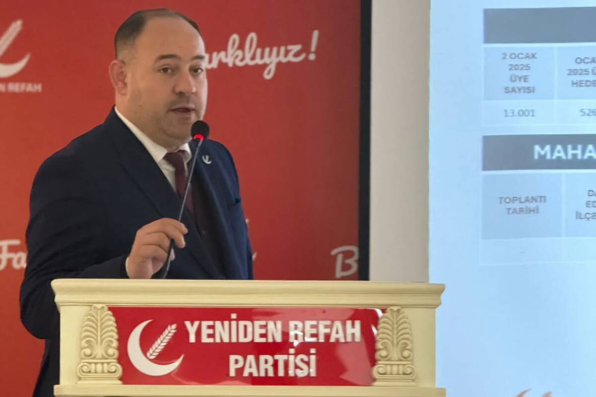 Yeniden Refah Partisi Hatay İl Başkanı Galip Altınöz, görevinden istifa