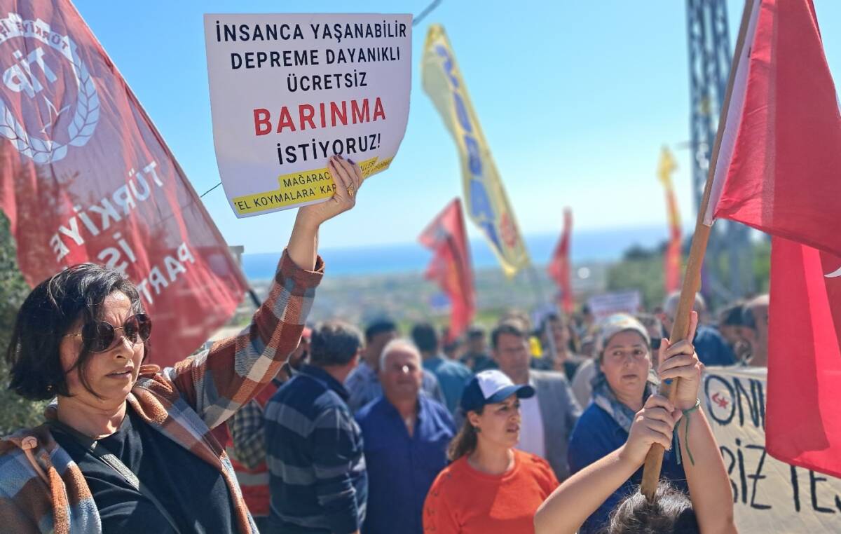 Hatay’ın Samandağ ilçesine bağlı Mağaracık Mahallesi, zeytinlik ve tarım arazilerinin