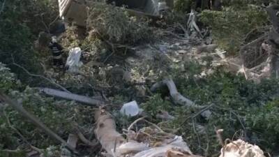 Hatay’ın Defne ilçesine bağlı Harbiye Mahallesi’nde, hafriyat kamyonlarının girmesinin yasak