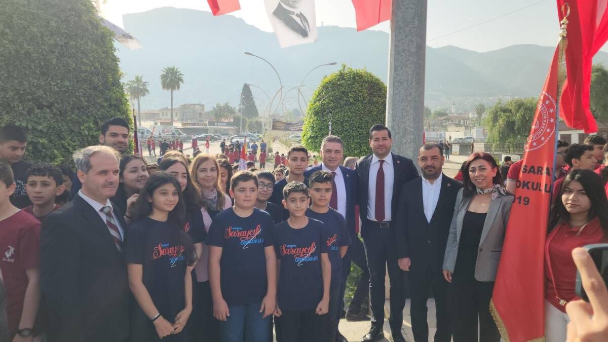 23 Nisan Ulusal Egemenlik ve Çocuk Bayramı’nın Antakya’daki resmi kutlamaları