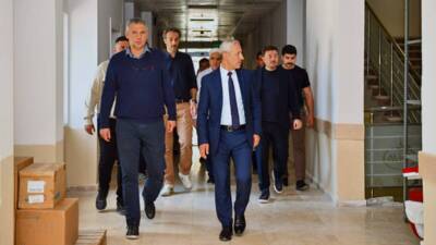 6 Şubat depremlerinde büyük zarar gören Hatay Mustafa Kemal Üniversitesi