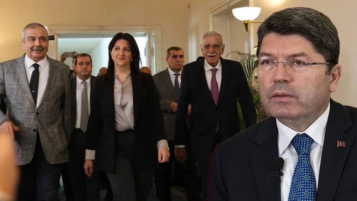 DEM Parti ile Adalet Bakanı Yılmaz Tunç arasında daha önce