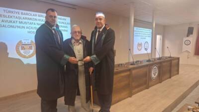 Hatay Barosu’na kazandırılan yeni konferans salonu, Antakya Gazetesi Başyazarı ve