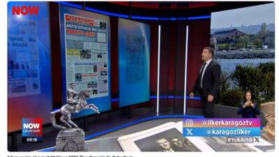 Antakya Gazetesi’nin gündeme taşıdığı konteyner boşaltma tebligatı, NOW TV’de geniş