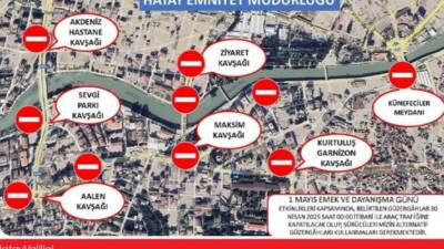 Hatay Valiliği, 1 Mayıs 2025 Emek ve Dayanışma Günü kapsamında