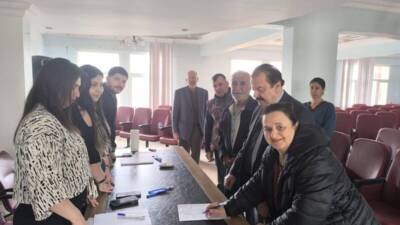 CHP’nin başlattığı “Ekrem İmamoğlu’na Özgürlük” imza kampanyasının Hatay ayağı Samandağ’da