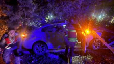 Hatay’ın Kırıkhan ilçesi Topboğazı mevkiinde meydana gelen trafik kazasında iki