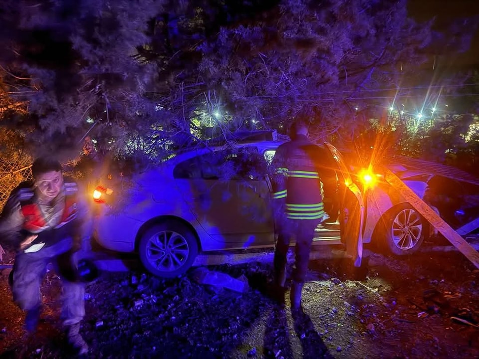 Hatay’ın Kırıkhan ilçesi Topboğazı mevkiinde meydana gelen trafik kazasında iki