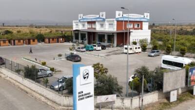 Hatay Büyükşehir Belediyesi (HBB) Ulaşım Dairesi Başkanlığı, Erzin Otogarı’nda gerçekleştirdiği