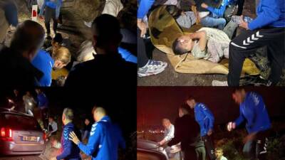 Çorum-Amasya yolunda meydana gelen feci bir kazada, çok sayıda kişi