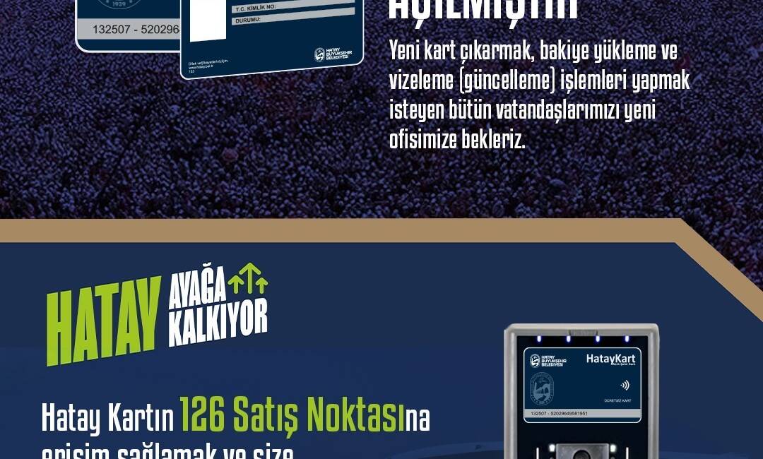 Vatandaşlara daha kolay ve hızlı hizmet hedefiyle çalışmalarını sürdüren Hatay