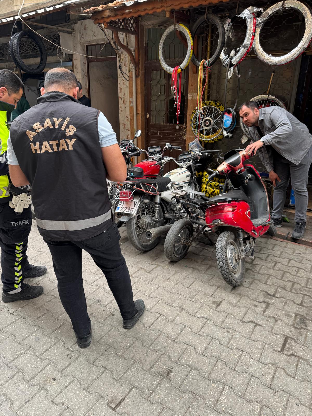 Hatay Emniyet Müdürlüğü ekipleri tarafından 8 Nisan 2025 tarihinde Dörtyol