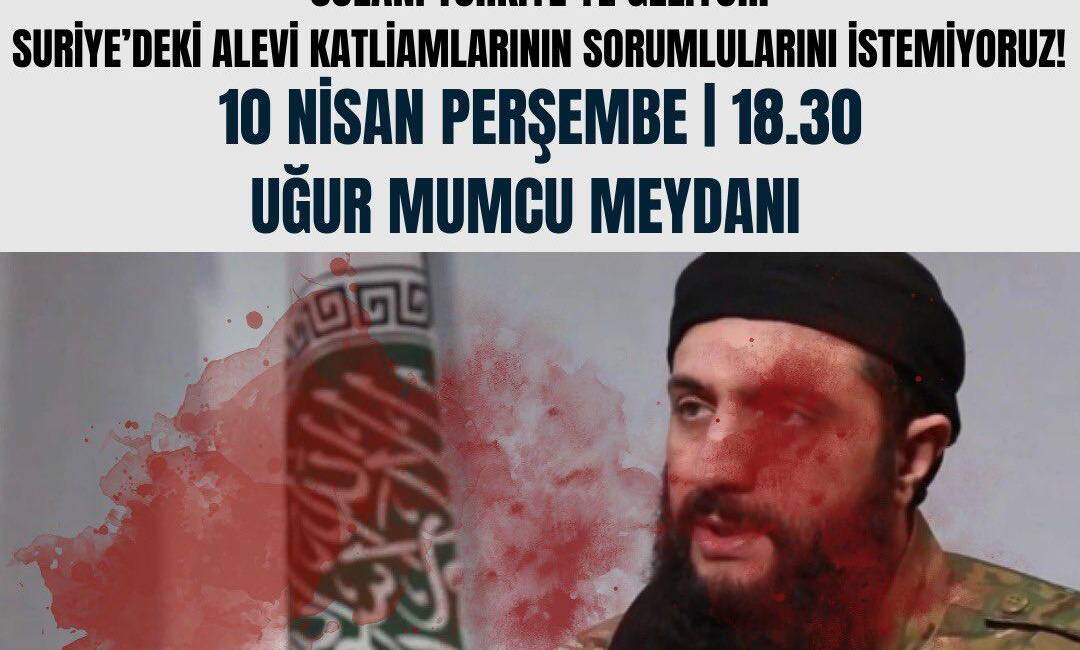 Defne Halk Temsilcileri Meclisi, Suriye’deki Alevi katliamlarından sorumlu olduğu iddia