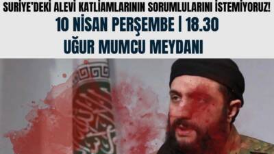 Defne Halk Temsilcileri Meclisi, Suriye’deki Alevi katliamlarından sorumlu olduğu iddia