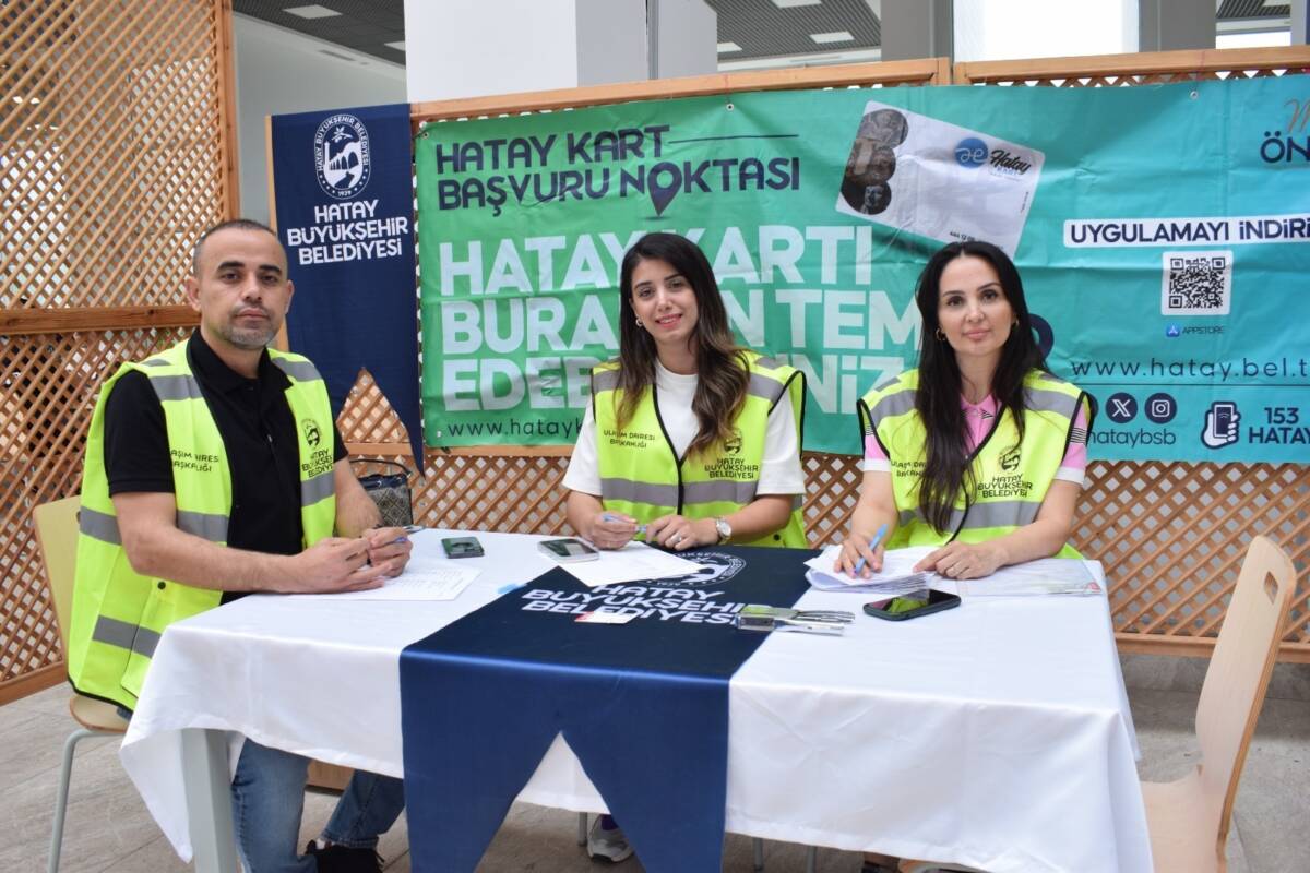 Hatay Büyükşehir Belediyesi (HBB), İskenderun’da hizmete giren Belediye Otobüslerinde kullanılan