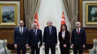 Cumhurbaşkanı Erdoğan, 13 yıl aradan sonra DEM Parti’nin İmralı heyetiyle