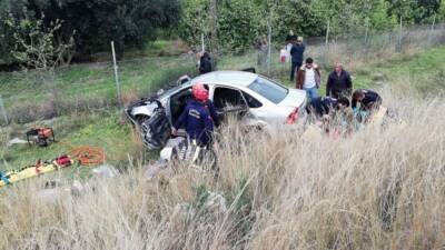 Hatay-Adana Otoyolu Dörtyol ilçesi Rabat mevkiinde geçtiğimiz gün meydana gelen