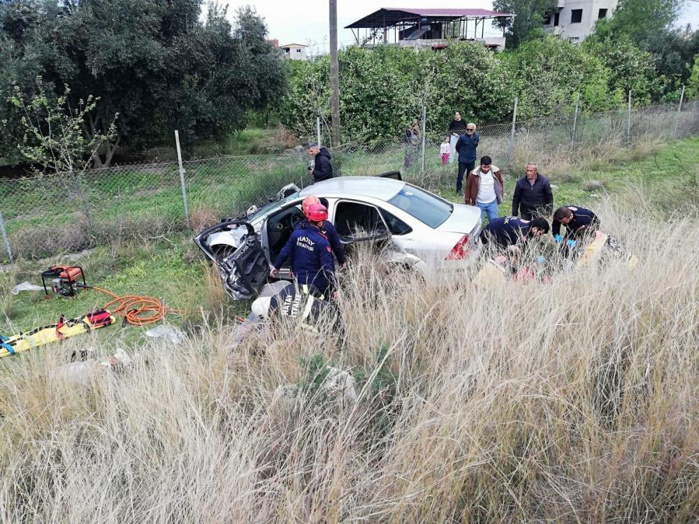 Hatay-Adana Otoyolu Dörtyol ilçesi Rabat mevkiinde geçtiğimiz gün meydana gelen
