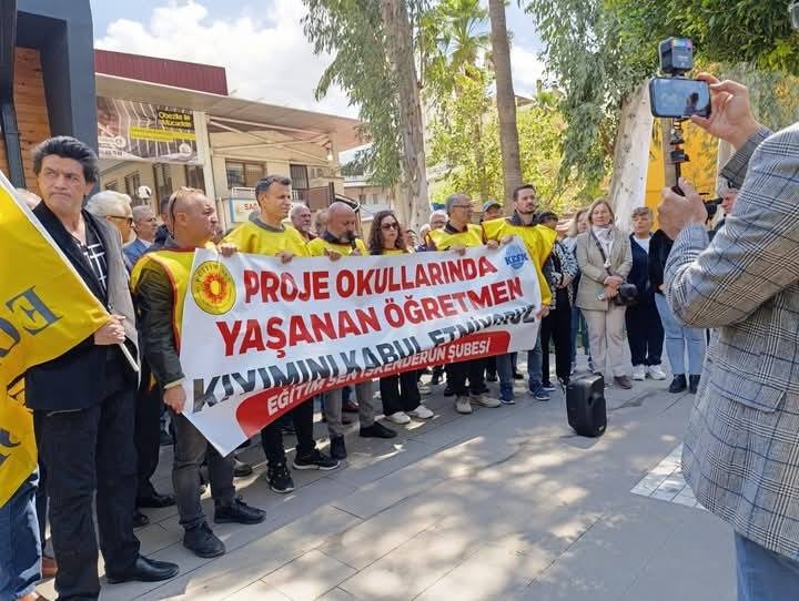 Eğitim Sen İskenderun Şubesi, Ulucami Caddesi’nde bulunan 4 Nolu Belediye