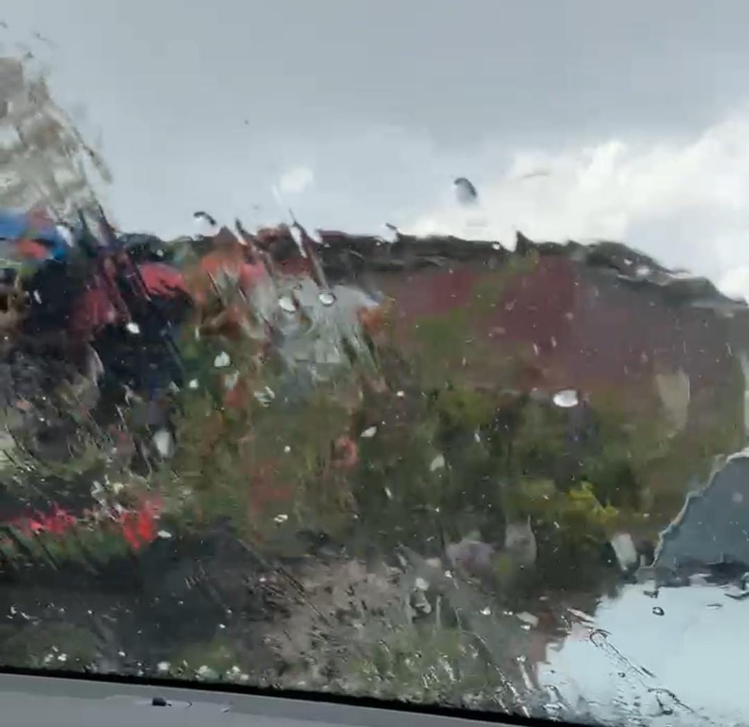 Meteoroloji Genel Müdürlüğü’nün uyarılarının ardından Antakya’da bugün etkili olan dolu