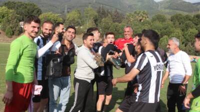 Hatay Amatör 1. Küme’de mücadele eden Azganlıkspor, büyük bir başarıya