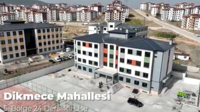 Hatay’da deprem sonrası eğitim altyapısının güçlendirilmesi adına TOKİ Afet Konutları