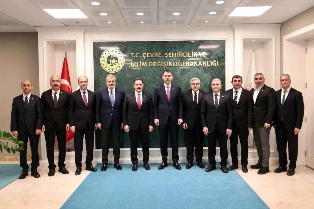 Vali Masatlı başkanlığındaki heyet, Hatay’ın yeniden yapılanma süreci kapsamında Ankara’da