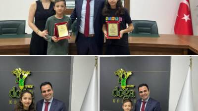 Hatay Doğa Koleji öğrencileri, 13.918 proje arasından sıyrılarak TÜBİTAK yarışmasında