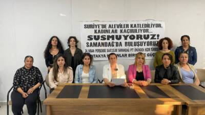 Antakya Kadınlar Birlikte Güçlü platformu, yaptığı yazılı basın açıklamasında Suriye’de