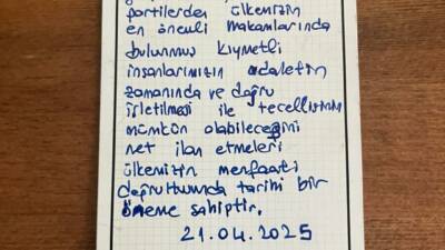 Hatay eski milletvekili ve bakan Nihat Matkap, geçtiğimiz gün İstanbul’a
