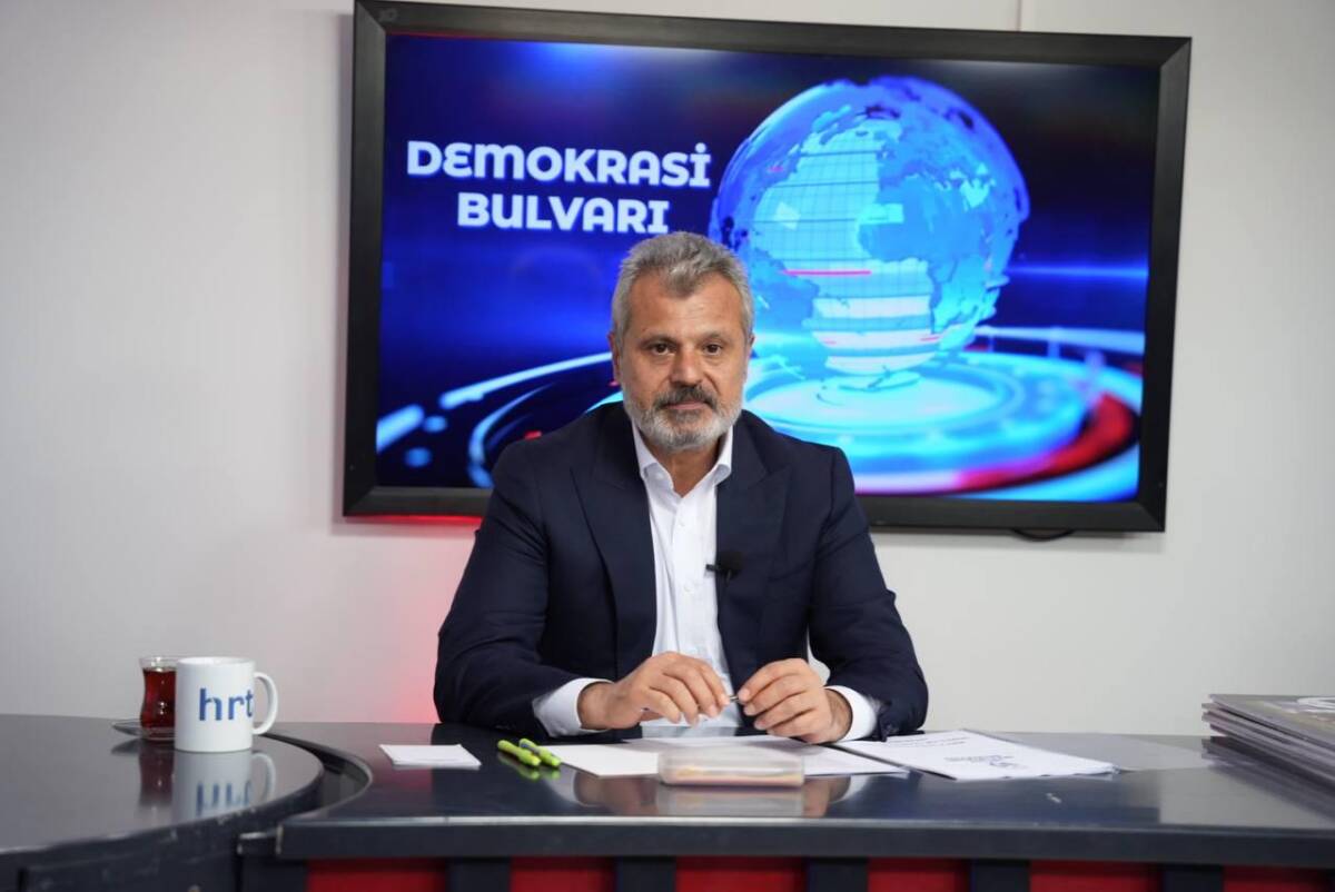 Hatay Büyükşehir Belediye (HBB) Başkanı Mehmet Öntürk, gazeteci Ali Yolcu’nun