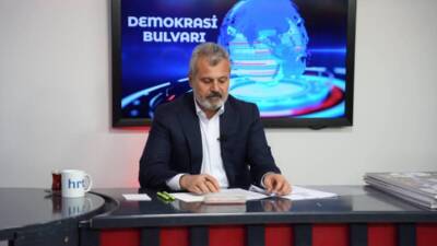 Hatay Büyükşehir Belediye (HBB) Başkanı Mehmet Öntürk, katıldığı bir televizyon