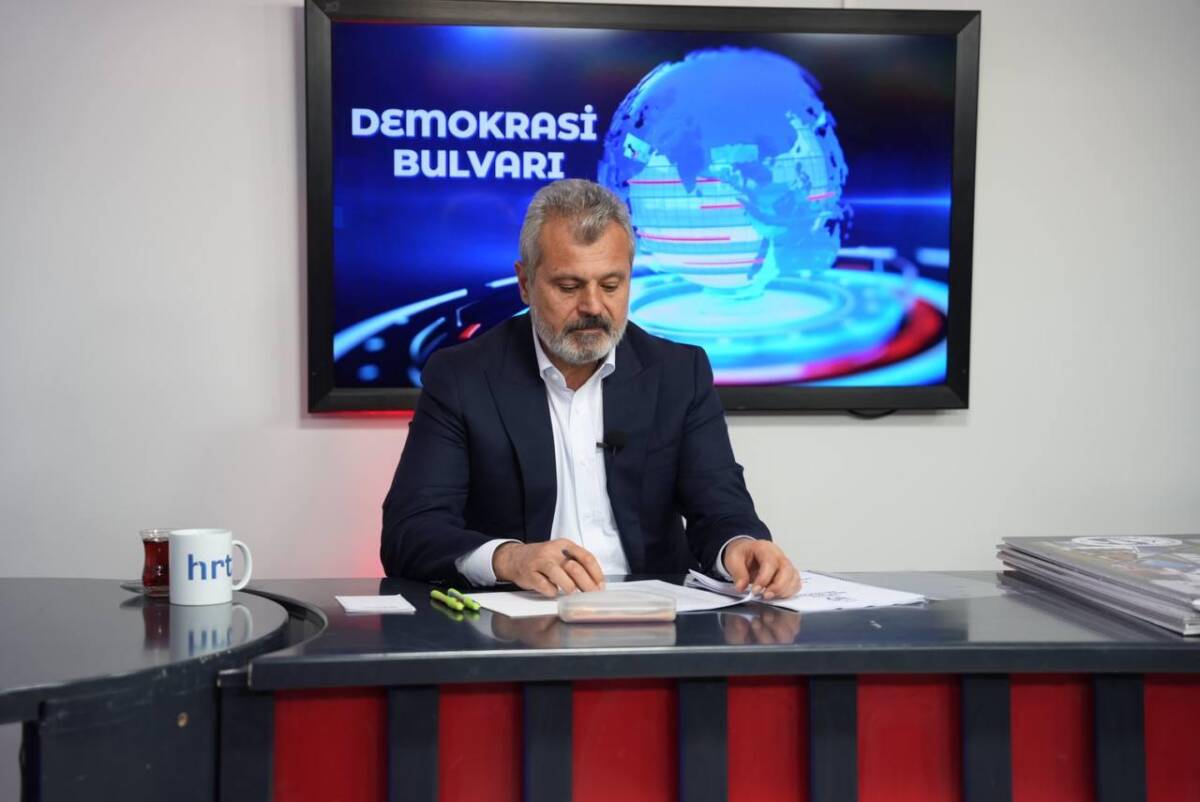 Hatay Büyükşehir Belediye (HBB) Başkanı Mehmet Öntürk, katıldığı bir televizyon