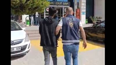 Hatay’ın Reyhanlı ilçesinde motosiklet hırsızlığı olayına karıştığı belirlenen şüpheli, polis