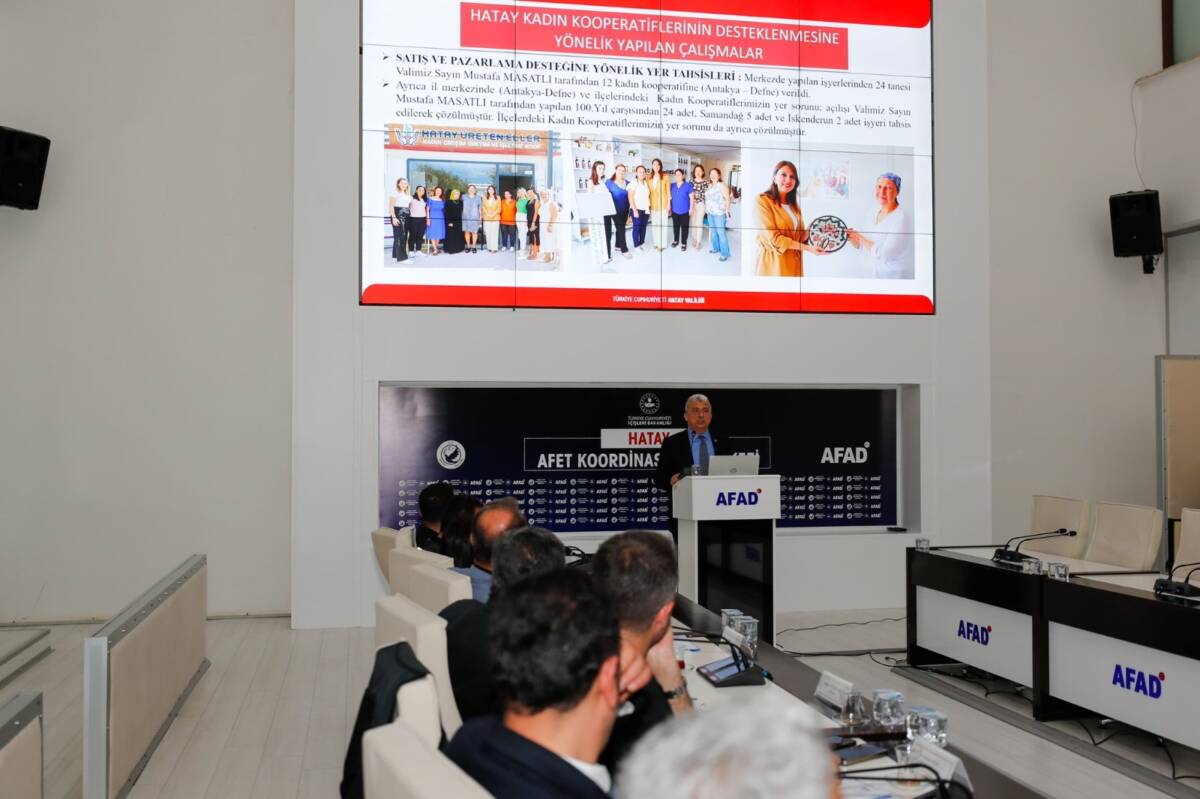 Hatay Valiliği, 6 Şubat ve sonrasındaki depremlerle mücadele çerçevesinde ildeki