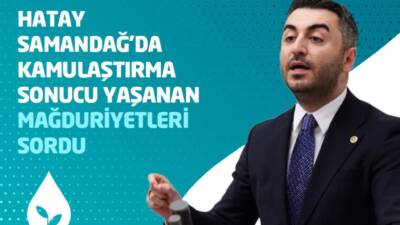 Deva Partisi Tekirdağ Milletvekili Cem Avşar, Çevre, Şehircilik ve İklim