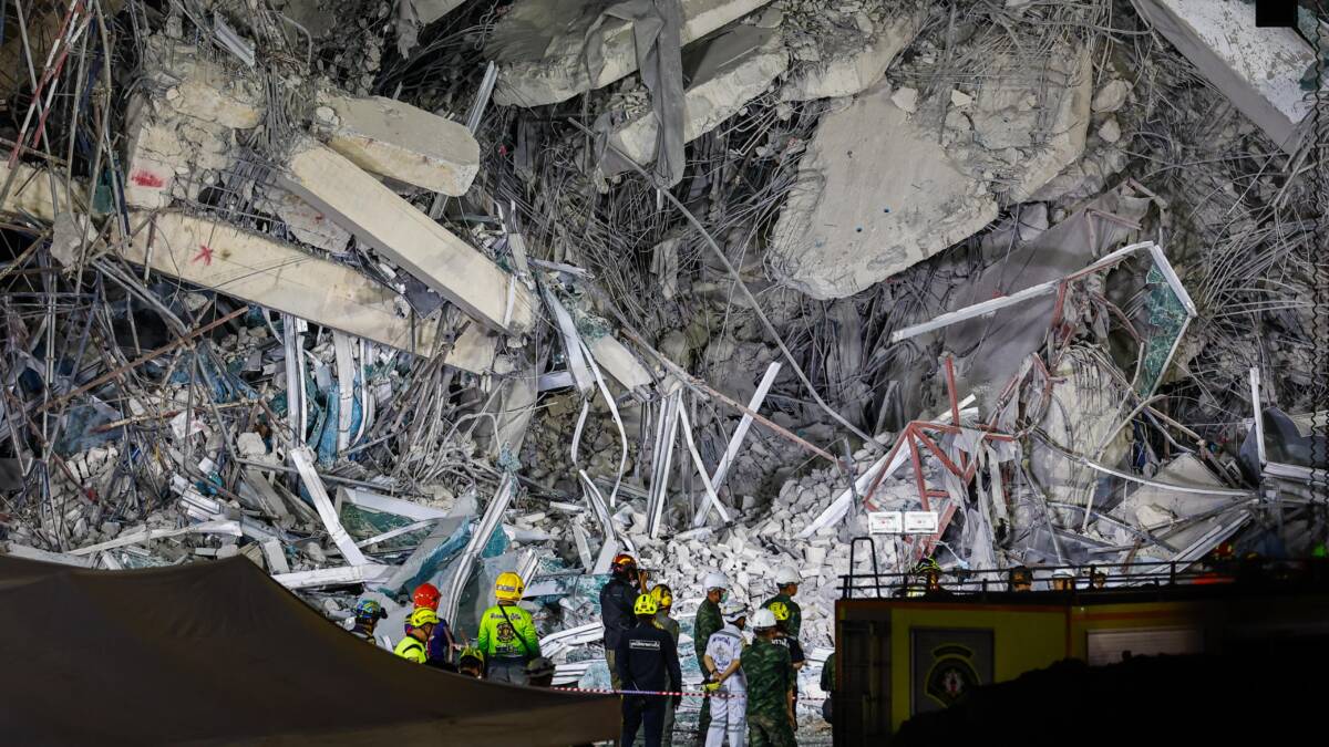 Myanmar’da meydana gelen 7,7 ve 6,4 büyüklüğündeki iki depremde hayatını