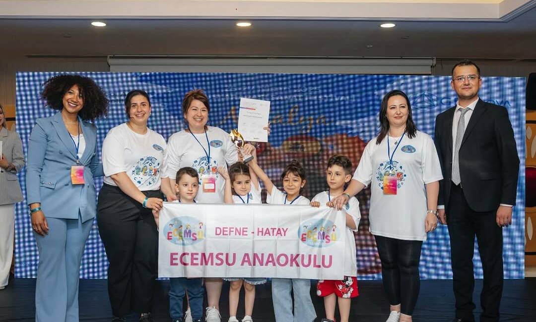 Hatay’da faaliyet gösteren Ecem-Su Anaokulu, uluslararası düzeyde düzenlenen “School Art