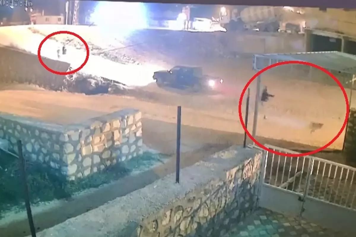 Hatay’ın Yayladağı ilçesi Bozlu Mahallesi’nde, seyir halindeki bir otomobil sürücüsü,