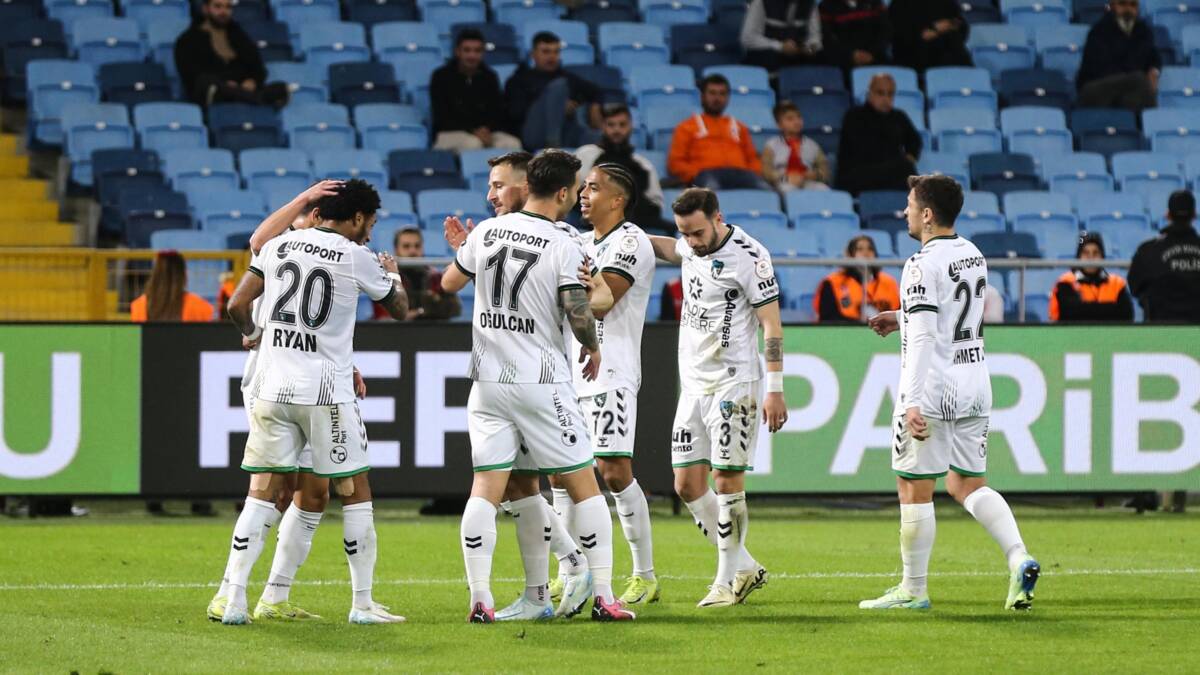 Trendyol 1. Lig takımlarından Kocaelispor, Geosis Boluspor’un Solwie Energy Fatih