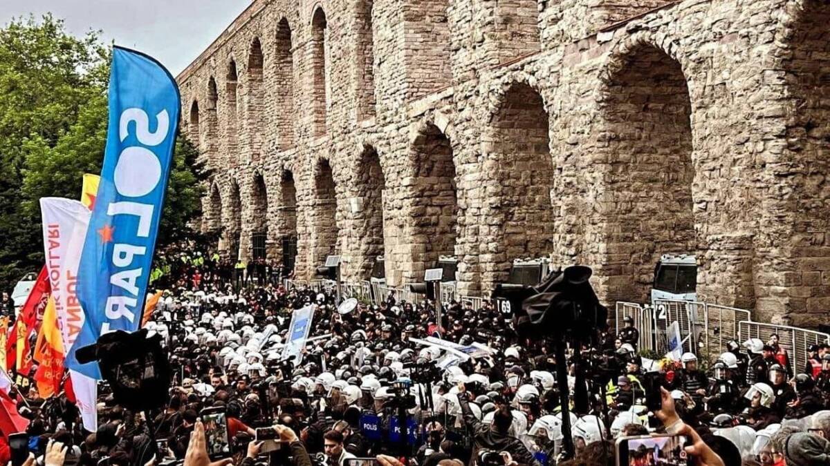 İstanbul’da 1 Mayıs Emek ve Dayanışma Günü öncesi Taksim’e izinsiz
