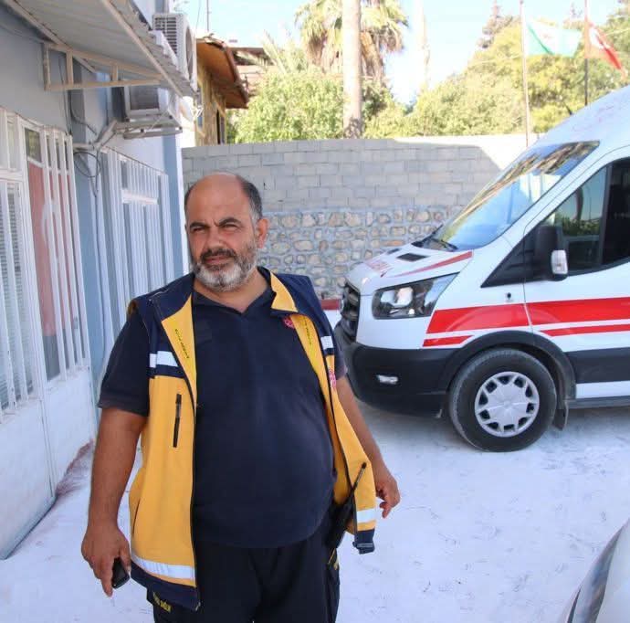 Hatay İl Ambulans Servisi’nde görevli sağlık çalışanı Ömer Aydın, hayatını