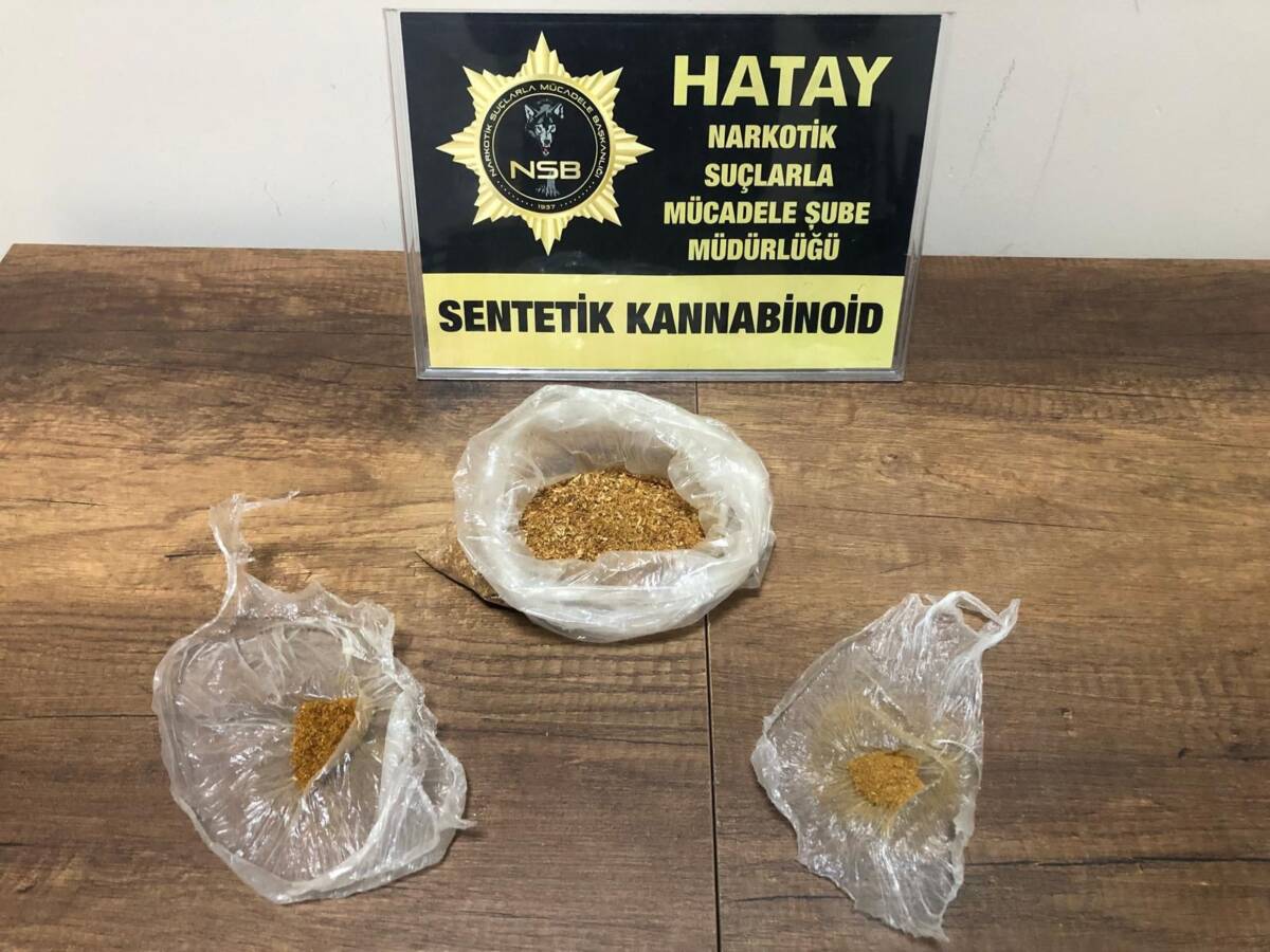 Hatay Emniyet Müdürlüğü, uyuşturucu madde ticareti yapan şahıslara yönelik yürüttüğü