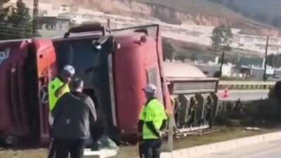   Hatay’ın Antakya-İskenderun kara yolunda Ovakent mevkisinde meydana gelen kazada