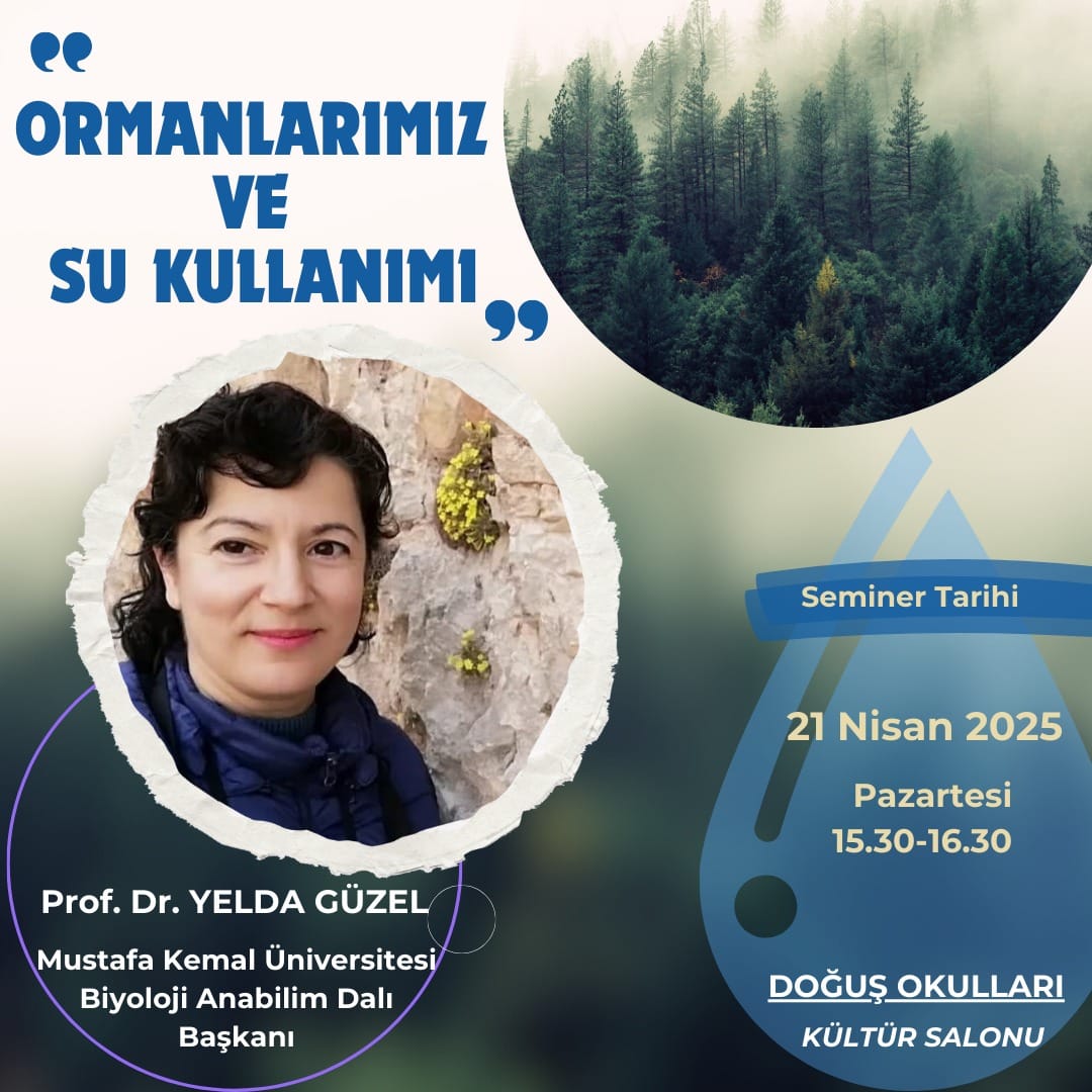 Mustafa Kemal Üniversitesi’nden Prof. Dr. Yelda Güzel, 21 Nisan Pazartesi
