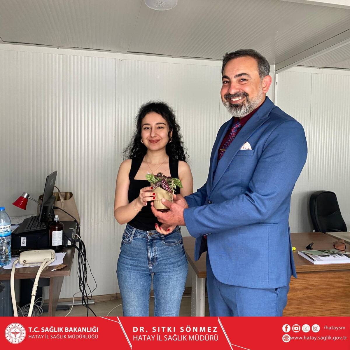 Samandağ İlçe Sağlık Müdürü Uzm. Dr. Özgür Paşa, 11 Mayıs