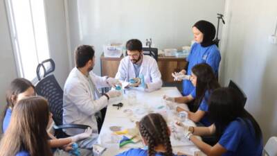 Müzeler Haftası etkinlikleri kapsamında Antakya Bilge Kağan Anadolu Lisesi öğrencileri,