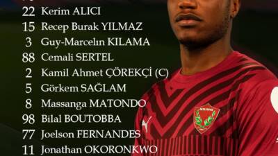 Hatayspor ile Adana Demirspor arasında oynanacak kritik mücadele öncesinde ilk