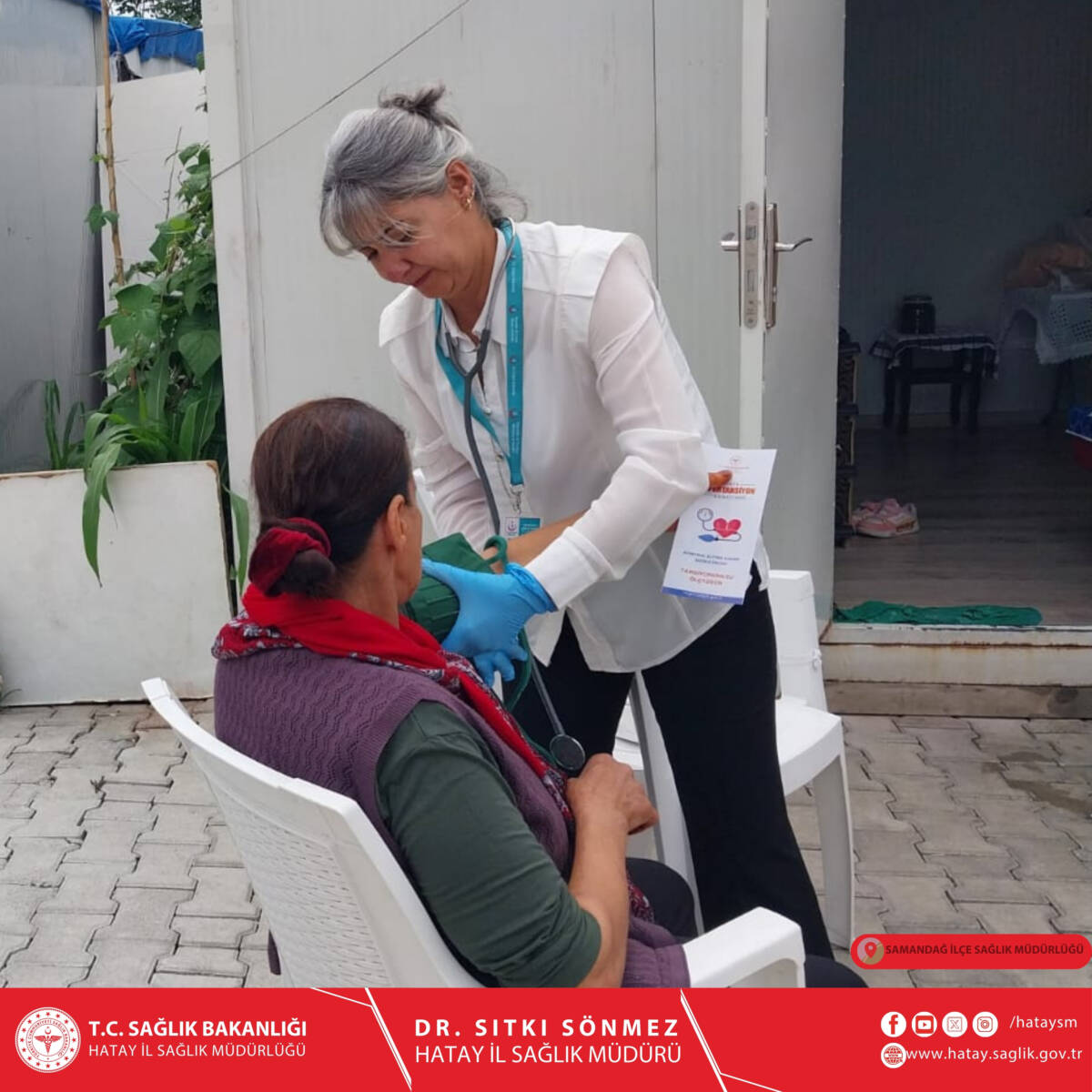 Samandağ İlçe Sağlık Müdürlüğü, toplum sağlığını koruma ve bilinçlendirme çalışmaları