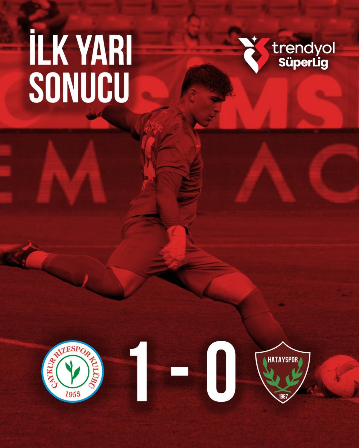 Trendyol Süper Lig’e veda eden Hatayspor, 2024–2025 sezonunun son haftasında